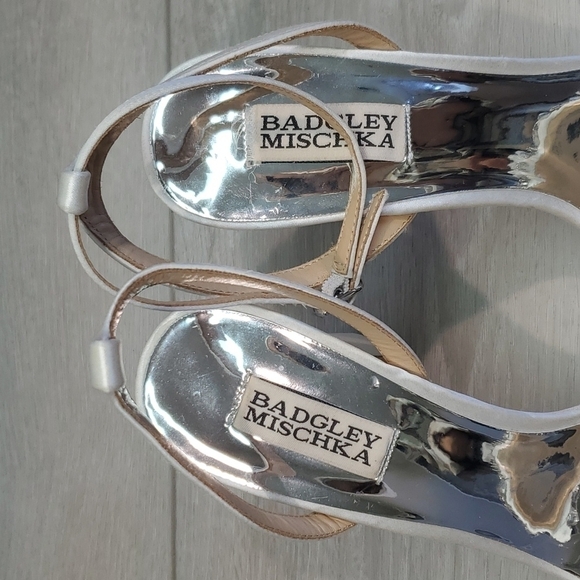 Badgley Mischka Womens Heels Sandals shoes sz 9.5 - Picture 4 of 12